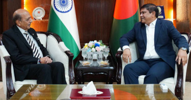 প্রতিরক্ষা উপদেষ্টার সঙ্গে ভারতীয় হাইকমিশনারের সৌজন্য সাক্ষাৎ