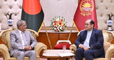 রাষ্ট্রপতির সঙ্গে ইরানের রাষ্ট্রদূতের সৌজন্য সাক্ষাৎ