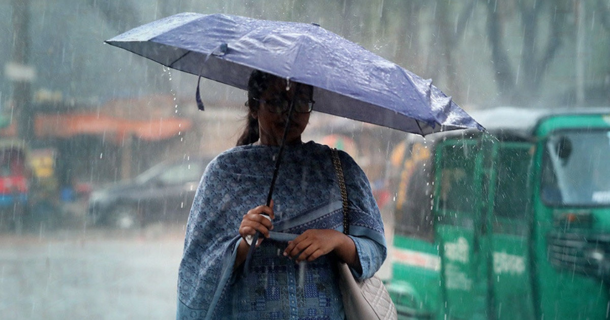 রাজধানীর বিভিন্ন এলাকায় বৃষ্টি
