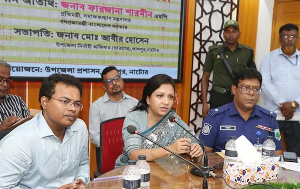 পদ্মার চরে জীবন ও সম্পদের নিরাপত্তা নিশ্চিত করবে সরকার: সমাজকল্যাণ প্রতিমন্ত্রী
