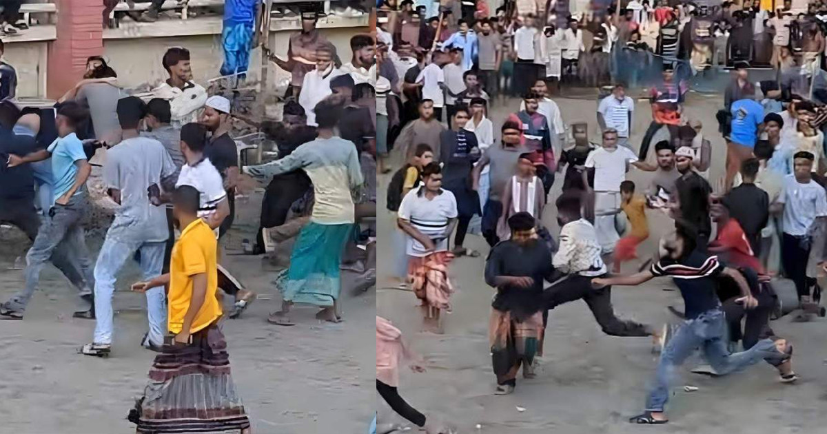 ফুটকল খেলা নিয়ে সংঘর্ষ, আহত অর্ধশতাধিক