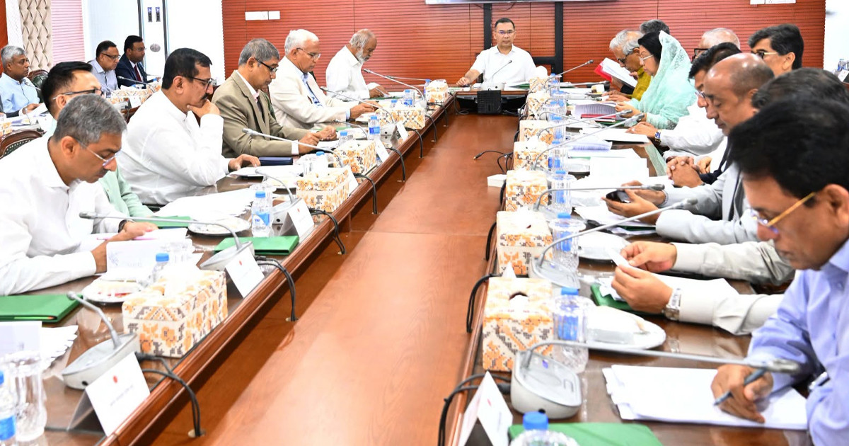 প্রধানমন্ত্রীর সভাপতিত্বে সচিবালয়ে মন্ত্রিপরিষদের বৈঠক