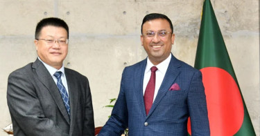 বিদায়ি সাক্ষাতে বাংলাদেশ-চীন সম্পর্ক জোরদারে ইয়াও ওয়েনের ভূমিকার প্রশংসা