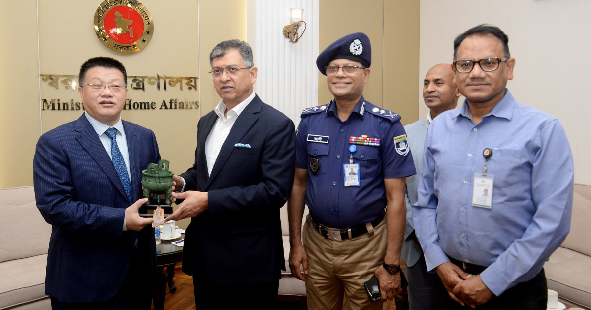সাইবার নিরাপত্তা ও আইনশৃঙ্খলায় সহযোগিতা বাড়াতে বাংলাদেশ-চীন একমত