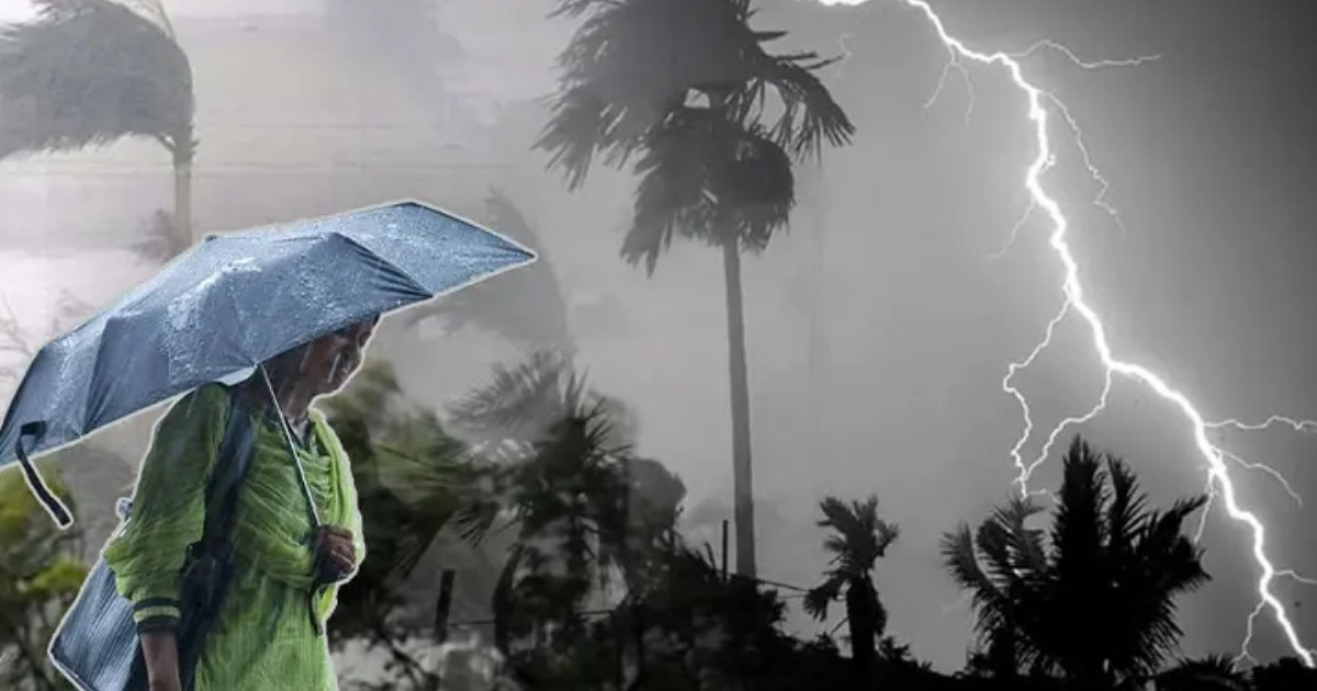 রাতের মধ্যে ১৩ অঞ্চলে বজ্রসহ ঝড়ের আভাস