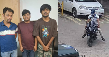 বসুন্ধরা আবাসিক এলাকায় মোটরসাইকেল চোরচক্রের ৩ সদস্য আটক