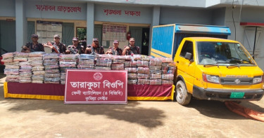 ফেনীতে বিজিবির অভিযানে দেড় কোটি টাকার ভারতীয় পণ্য জব্দ