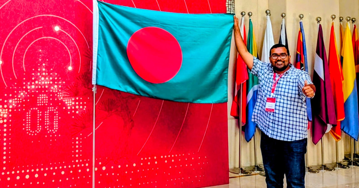 বিশ্বের ৫৪ দেশের প্রতিনিধিদের অ্যাম্বাসেডর নির্বাচনে বিজয়ী ছাত্রদল সহ সভাপতি ডা. আউয়াল