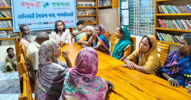 প্রবীণদের পাশে বসুন্ধরা শুভসংঘের সদস্যরা, শুনলো জীবনের না-বলা গল্প