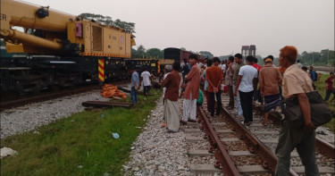 ব্রাহ্মণবাড়িয়ায় উদ্ধারকারী ট্রেন লাইনচ্যুত, আহত ১