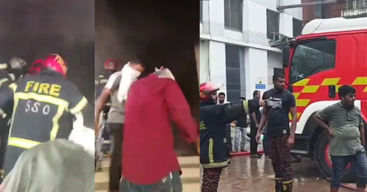 গাজীপুরে পোশাক কারখানায় আগুন, নিয়ন্ত্রণে ৭ ইউনিট