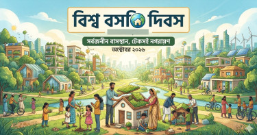 আজ বিশ্ব বসতি দিবস