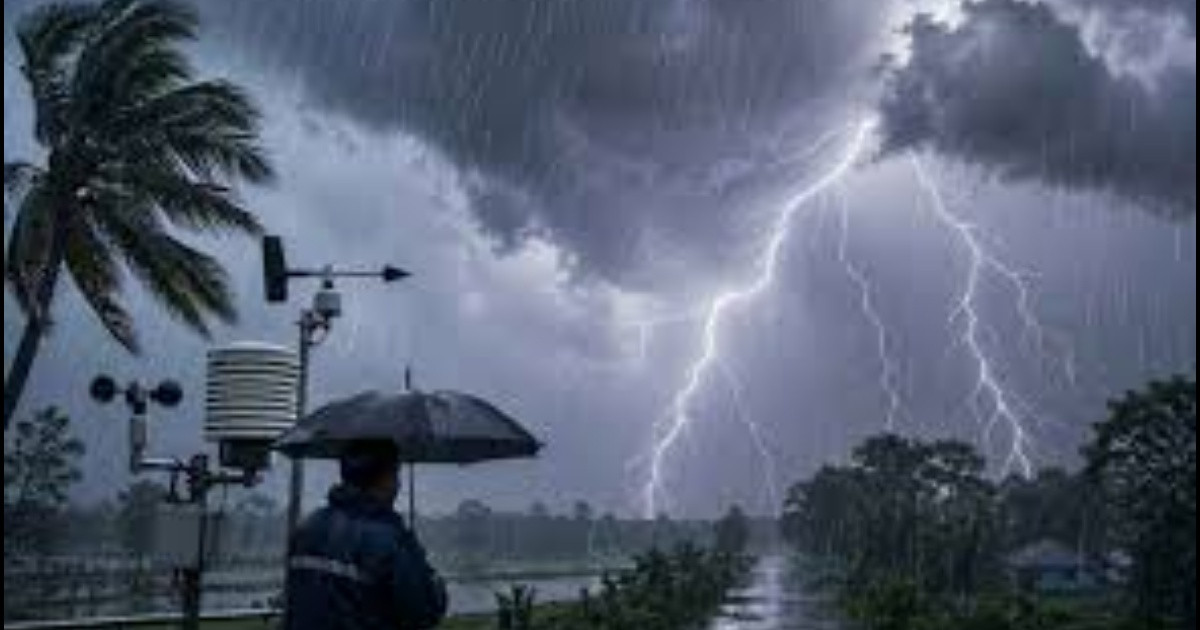 টানা পাঁচদিন বজ্রসহ বৃষ্টির পূর্বাভাস