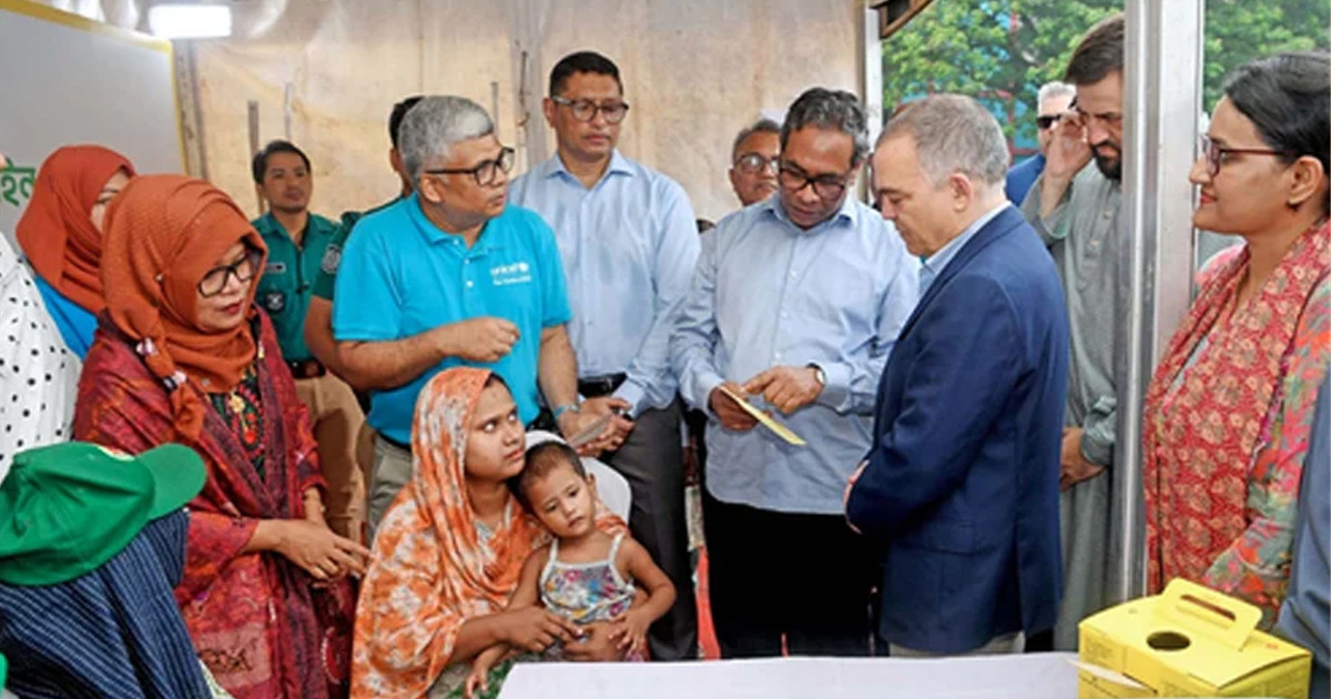 ৩৪ লাখ শিশুকে টিকাদানে সহায়তা দিচ্ছে যুক্তরাষ্ট্র