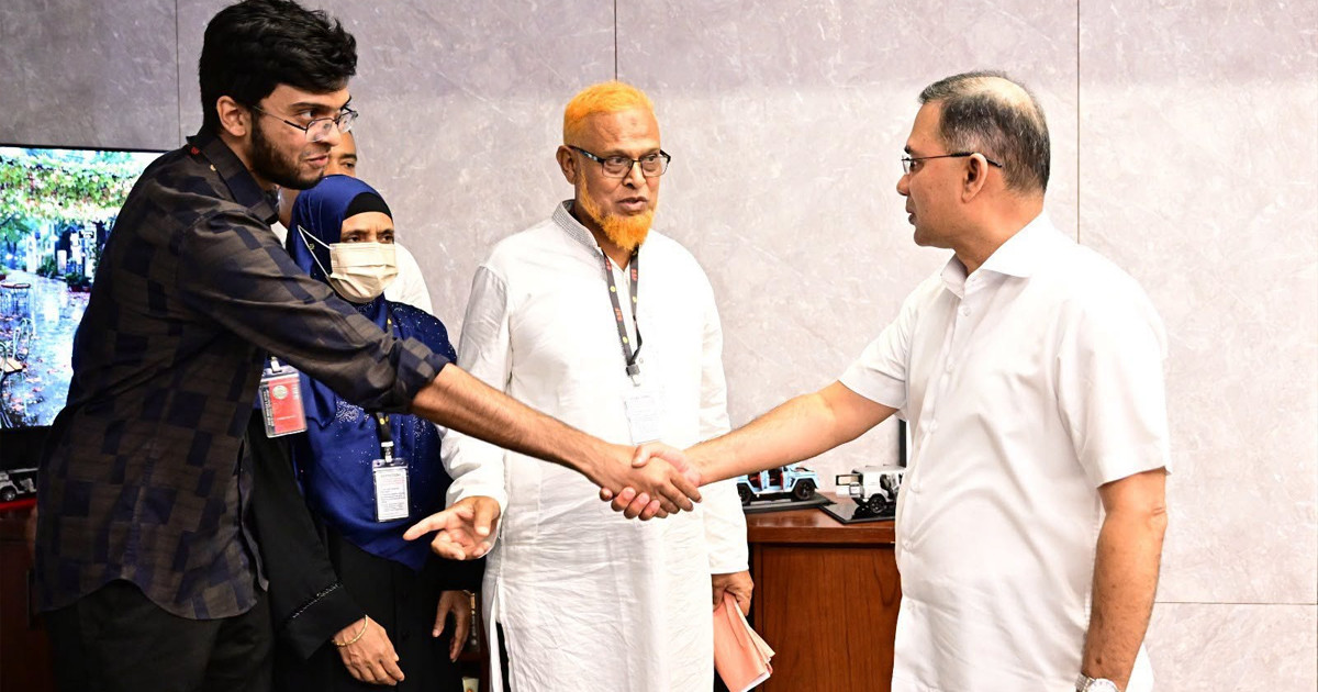 প্রধানমন্ত্রীর সঙ্গে আবরার ফাহাদের পরিবারের সাক্ষাৎ