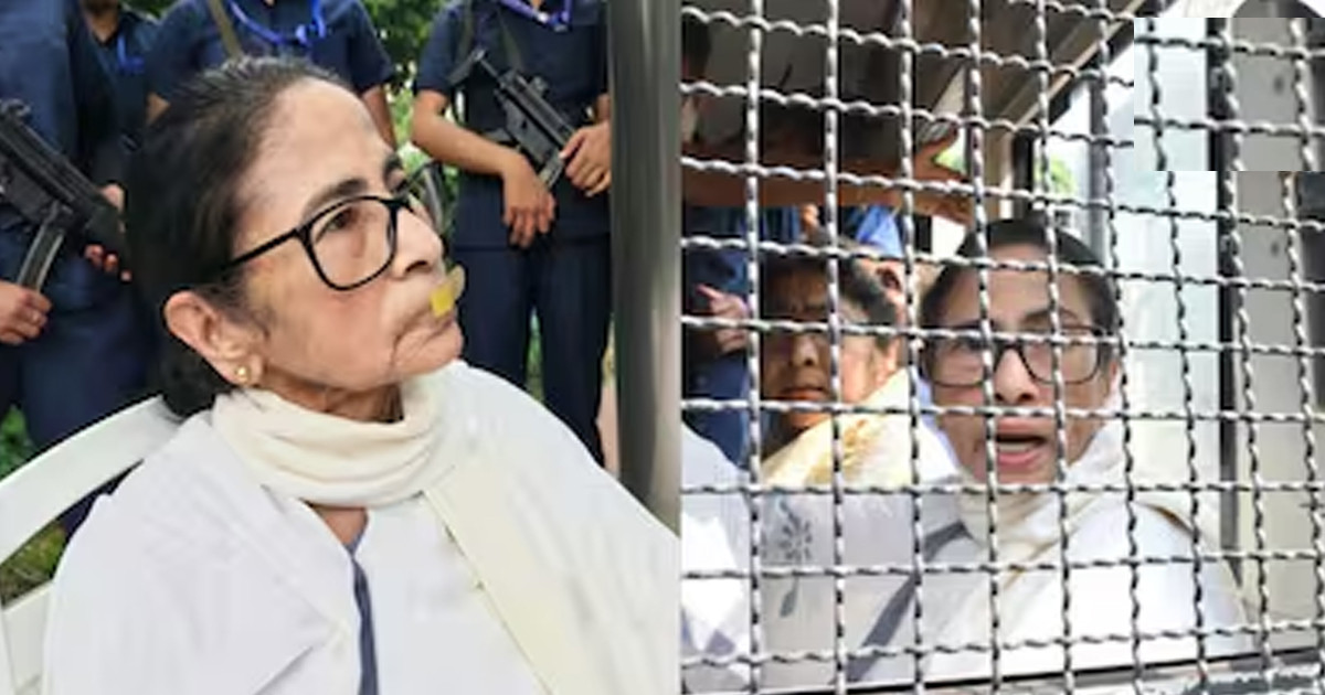 প্রিজন ভ্যানেই ফেসবুক লাইভে গান, প্রতিবাদে সরব ‘মুখ্যমন্ত্রী’ মমতা