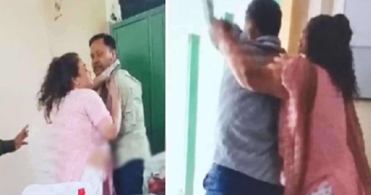 প্রধান শিক্ষক-সহকারী শিক্ষিকার মারামারির ভিডিও ভাইরাল, কারণ জানা গেল
