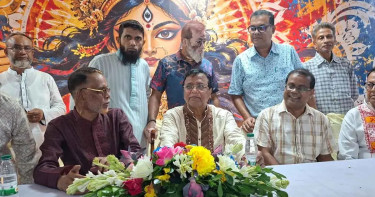 দুর্গাপূজা ঘিরে পল্টনের বিভিন্ন মন্দির পরিদর্শনে ডিএসসিসি প্রশাসক