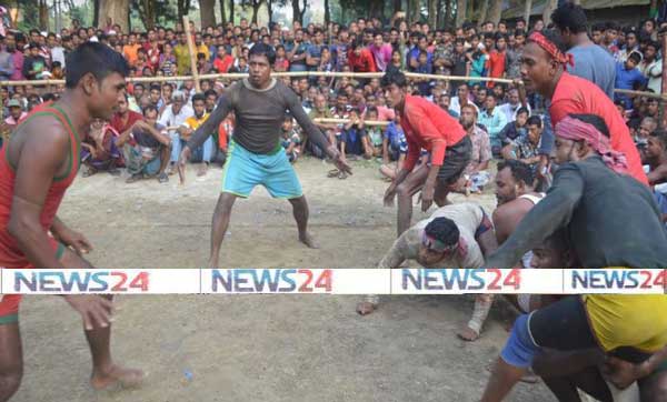 যশোরে হা-ডু-ডু খেলা অনুষ্ঠিত